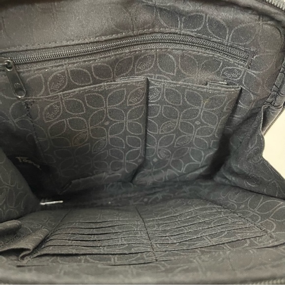 Fossil Womens ZB2840 Black Leather Flap Front Wallet Crossbody Bag - Picture 10 of 13